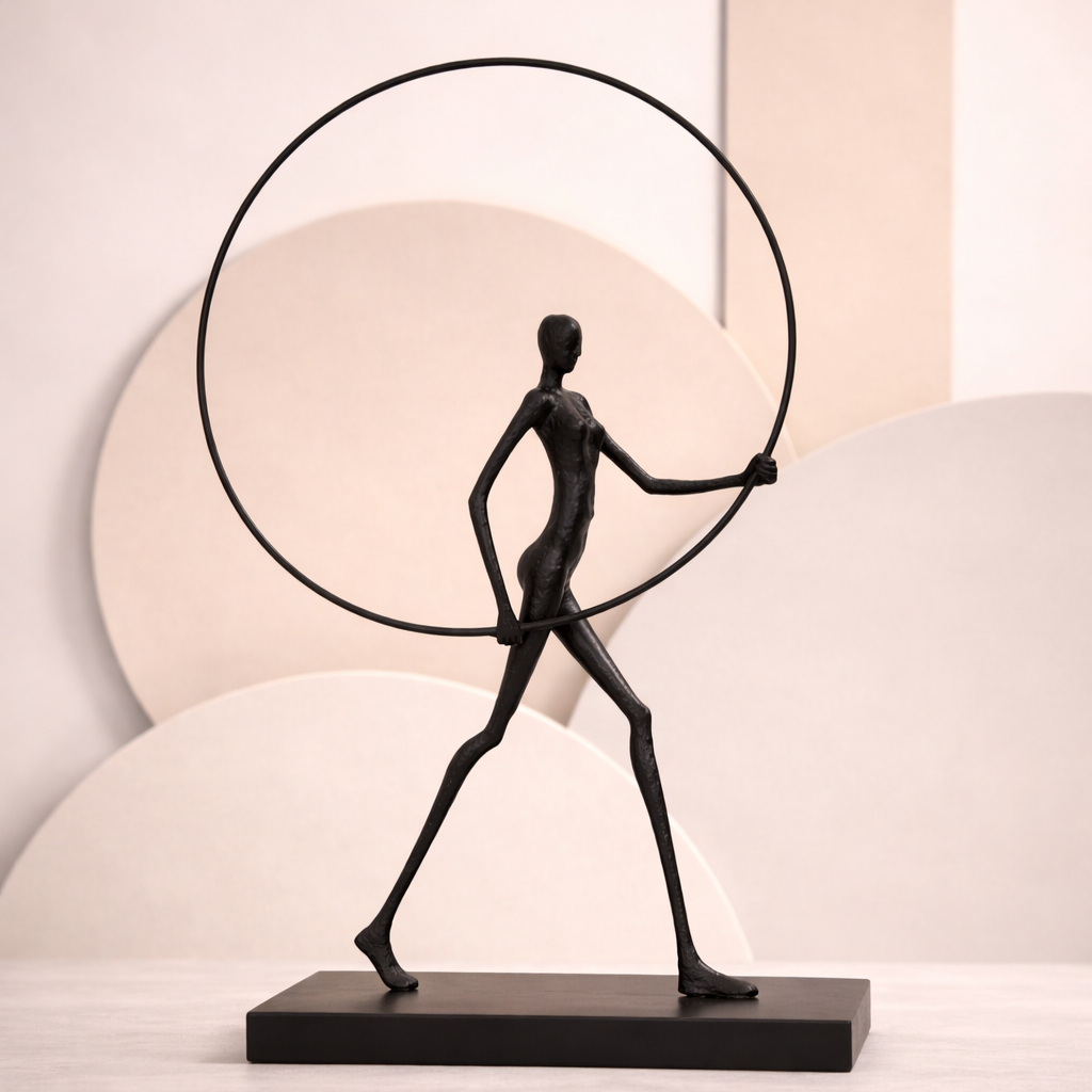 Abstract circle figure