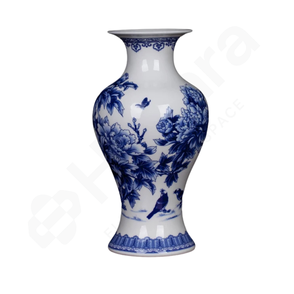 Imperial Bloom Porcelain Vase Collection