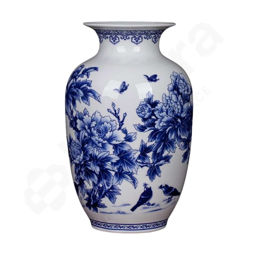 Imperial Bloom Porcelain Vase Collection