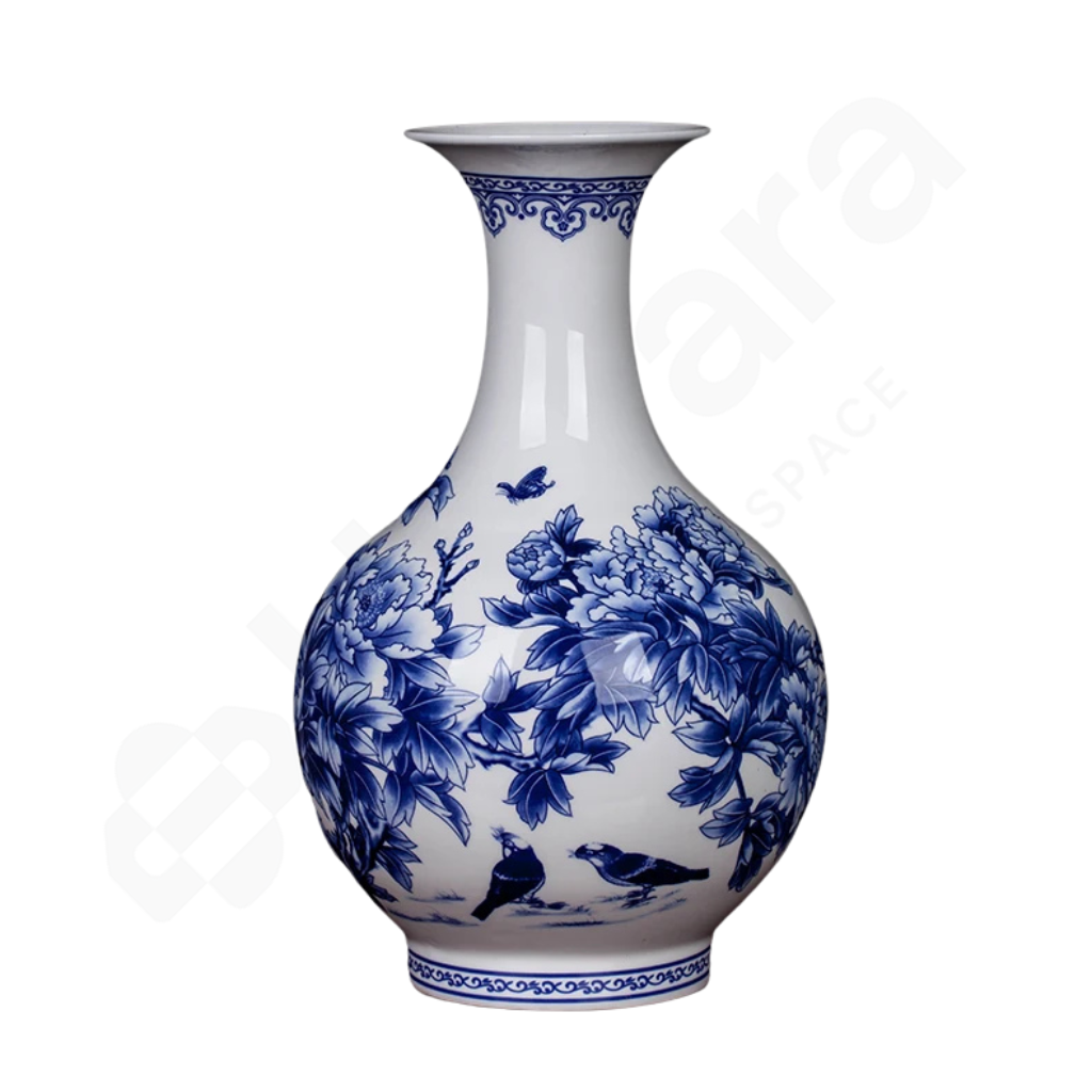 Imperial Bloom Porcelain Vase Collection
