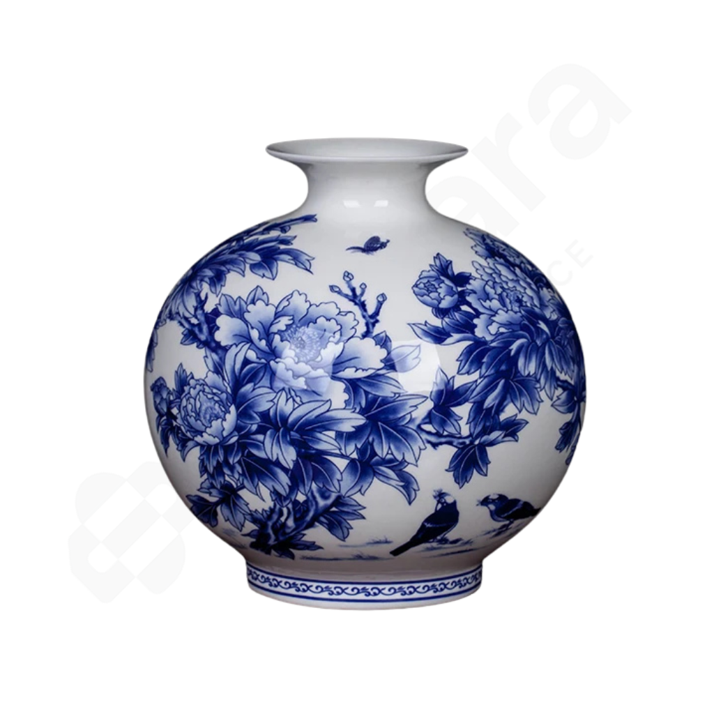 Imperial Bloom Porcelain Vase Collection