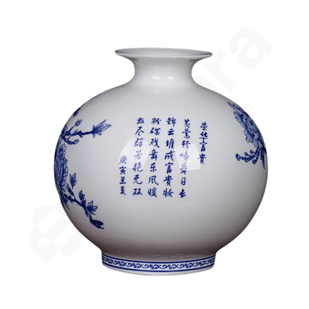 Imperial Bloom Porcelain Vase Collection