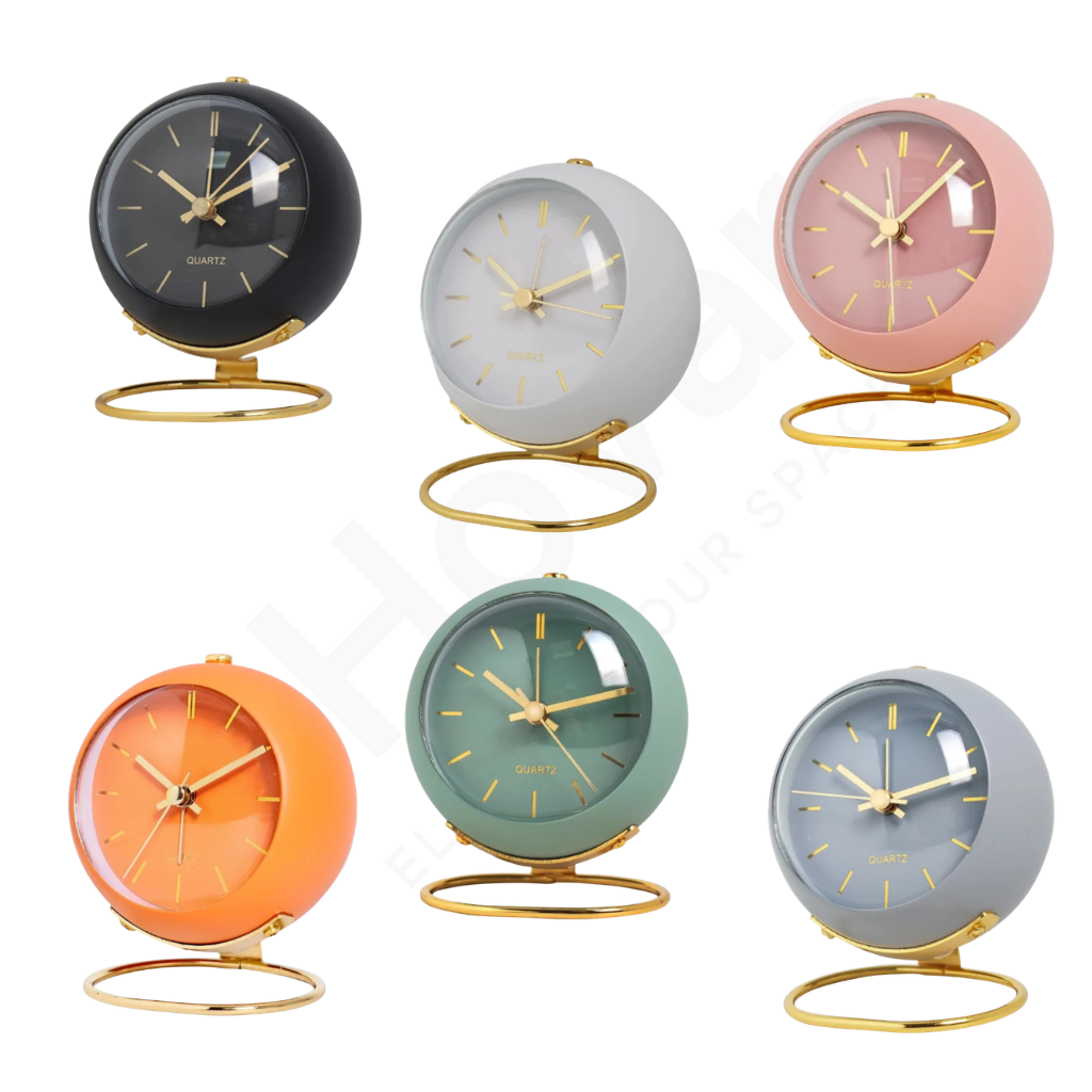 Retro Glow Analog Alarm Clock