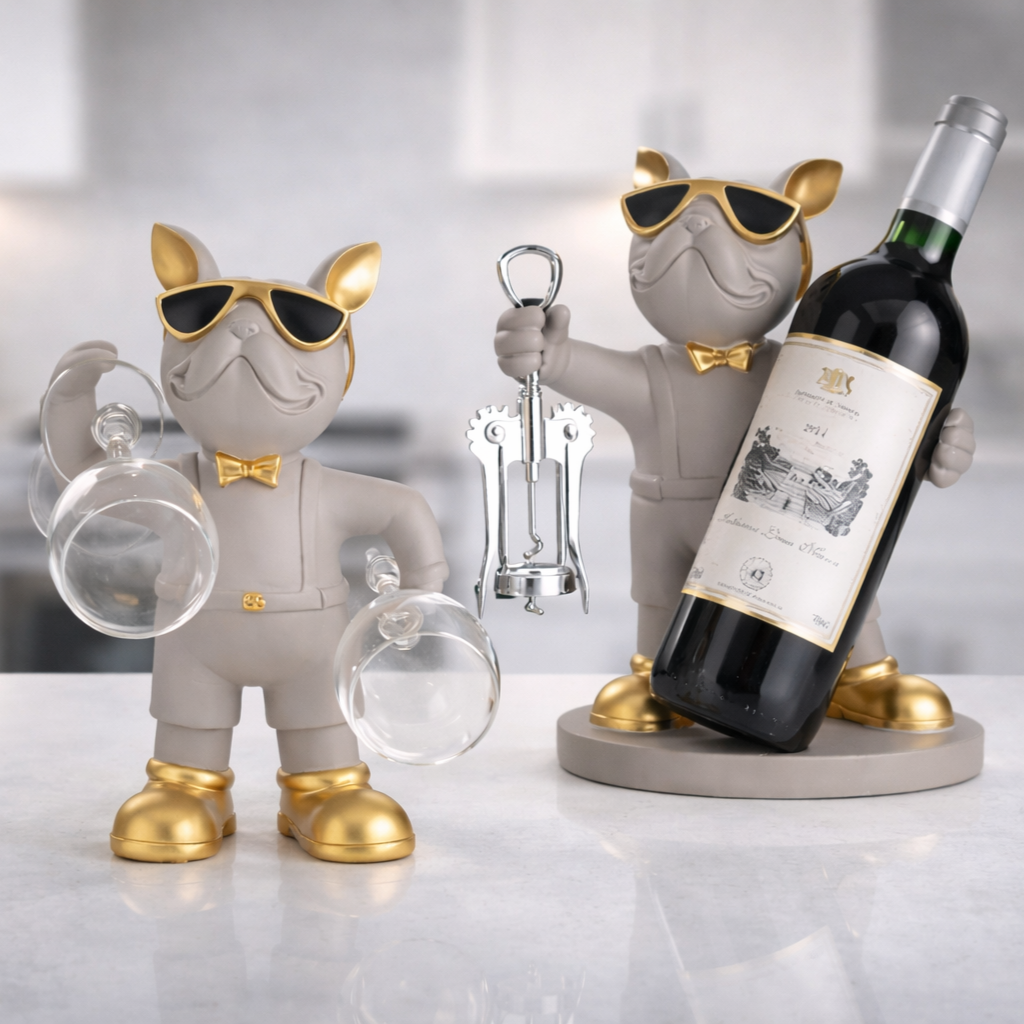 Wine, glasses grey