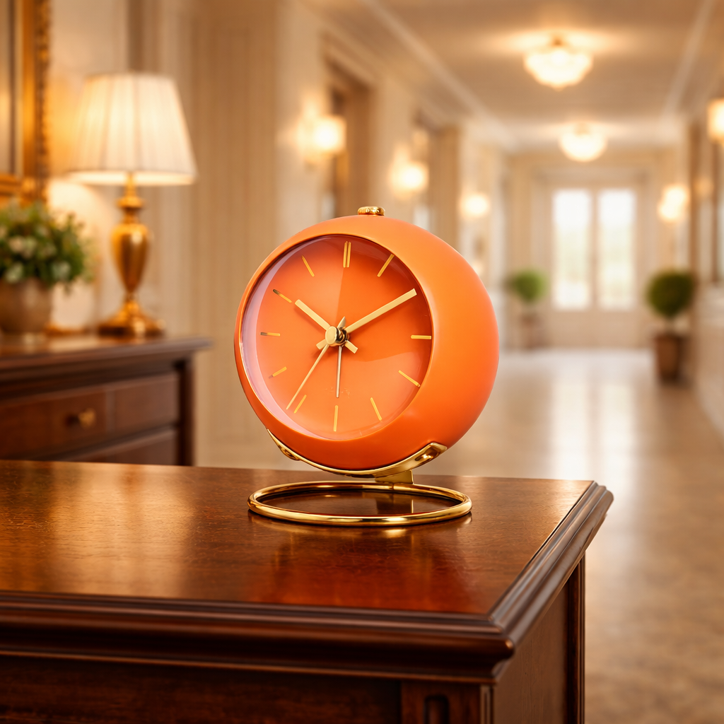 Retro Glow Analog Alarm Clock