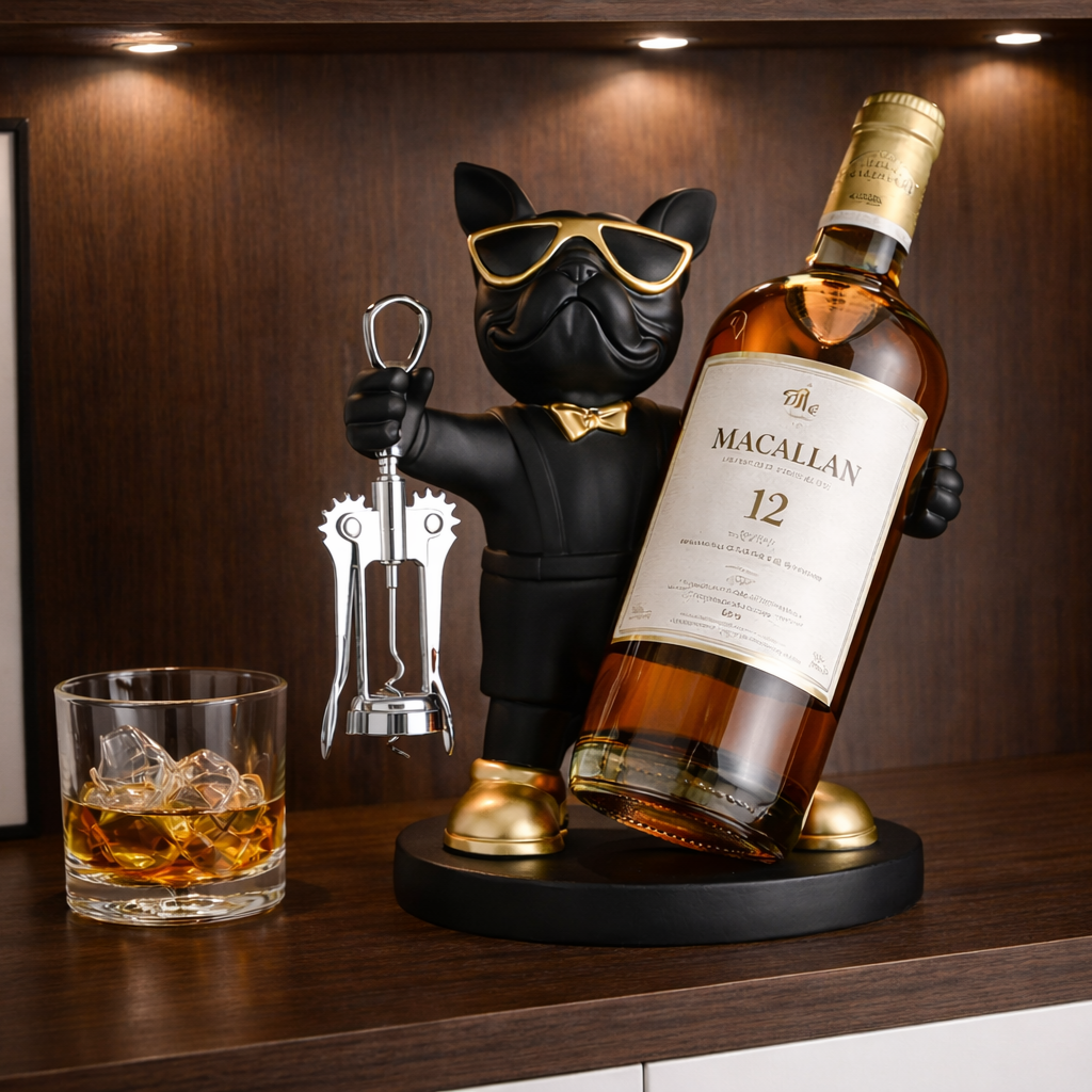 bottle and opener black