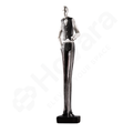 Mannequin in a formal suit on a white background
