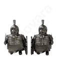 Samurai warrior bookends