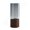 Smoked Glass Vase